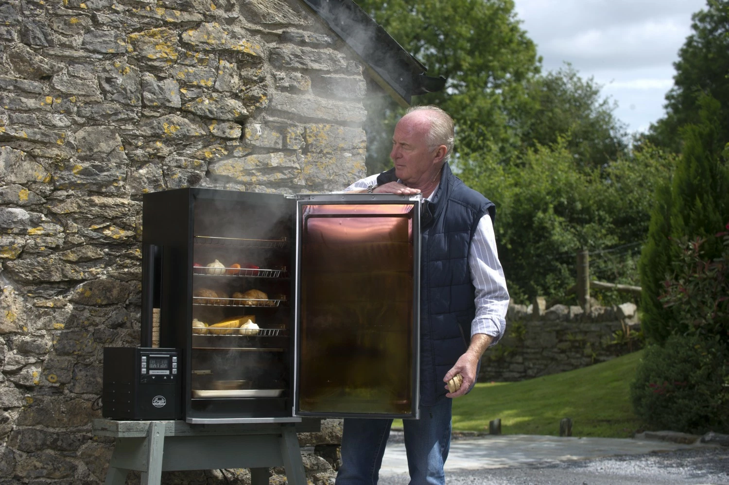 Bradley Digital Smoker 4-Rack / Elektro Räucherofen 8 Bradley Digital Smoker 4-Rack / Elektro Räucherofen – Bild 8