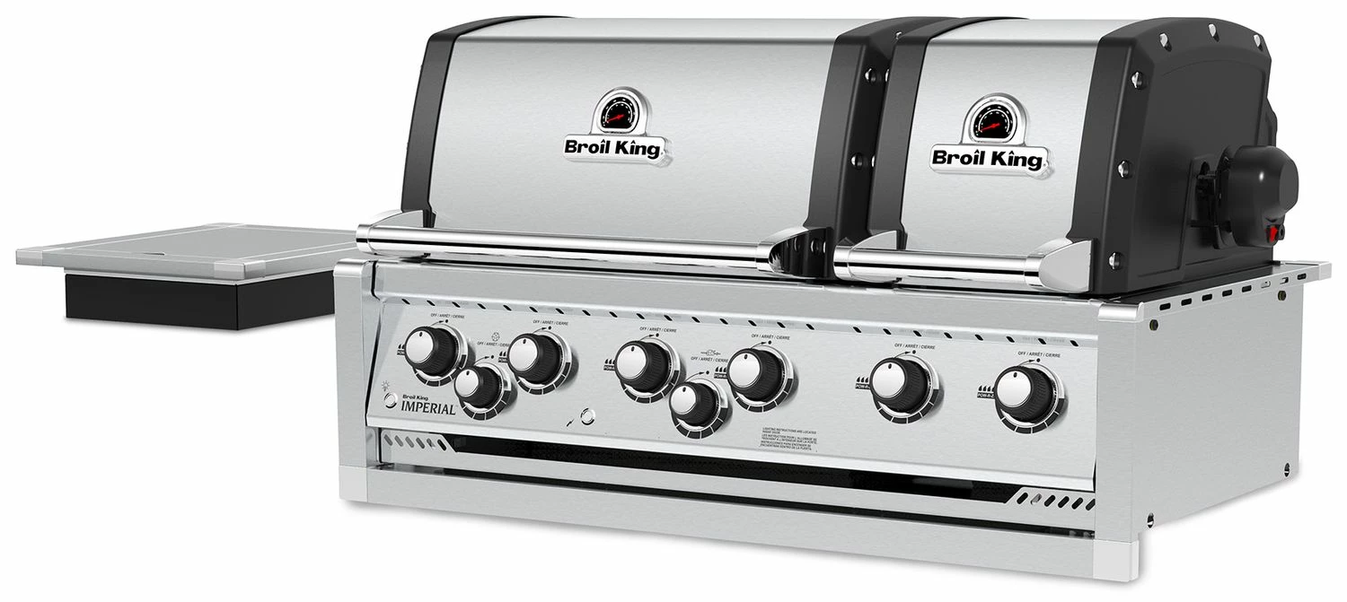 Broil King Imperial 690XL PRO Einbaugrill Mit Drehspieß + Seitenbrenner - Modell 2023 4 Broil King Imperial 690XL PRO Einbaugrill Mit Drehspieß + Seitenbrenner - Modell 2023 – Bild 4