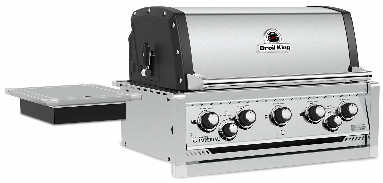 Broil King Imperial 590 PRO Einbaugrill Mit Drehspieß + Seitenbrenner - Modell 2023 2 Broil King Imperial 590 PRO Einbaugrill Mit Drehspieß + Seitenbrenner - Modell 2023 – Bild 2