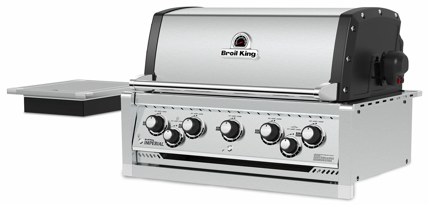 Broil King Imperial 590 PRO Einbaugrill Mit Drehspieß + Seitenbrenner - Modell 2023 4 Broil King Imperial 590 PRO Einbaugrill Mit Drehspieß + Seitenbrenner - Modell 2023 – Bild 4