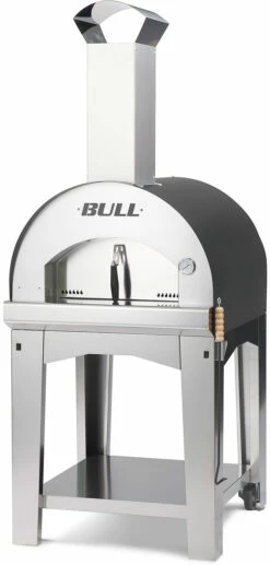 BULL Pizzaofen Holz XL - Standgerät 80 X 60 Cm