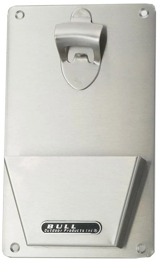 BULL Flaschenöffner Mit Auffangbehälter, Edelstahl 1 BULL Flaschenöffner Mit Auffangbehälter, Edelstahl