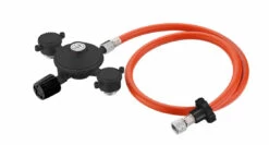 Grillfürst Kombi Kartuschen-Druckregler 50 Mbar - X-DEAL Inkl. 12 Grillfürst Gaskartuschen