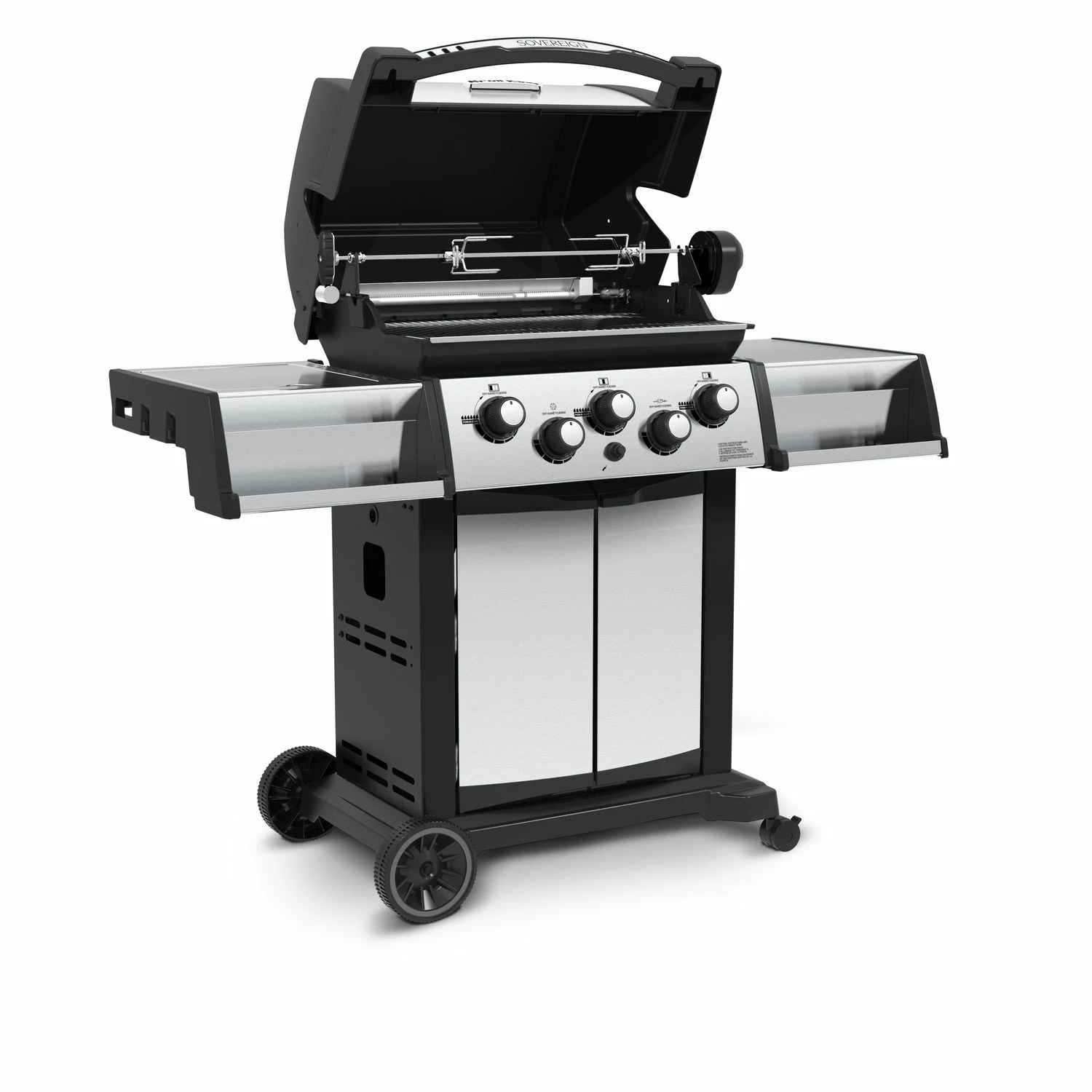 Broil King Sovereign 390 Gasgrill Inkl. Drehspieß + Grillfürst Fettschiene 5 Broil King Sovereign 390 Gasgrill Inkl. Drehspieß + Grillfürst Fettschiene – Bild 5