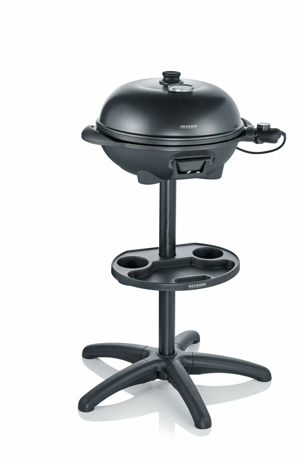 Severin Elektrogrill - Standgrill Mit Grillplatte Und Haube - 2.000 W 1 Severin Elektrogrill - Standgrill Mit Grillplatte Und Haube - 2.000 W