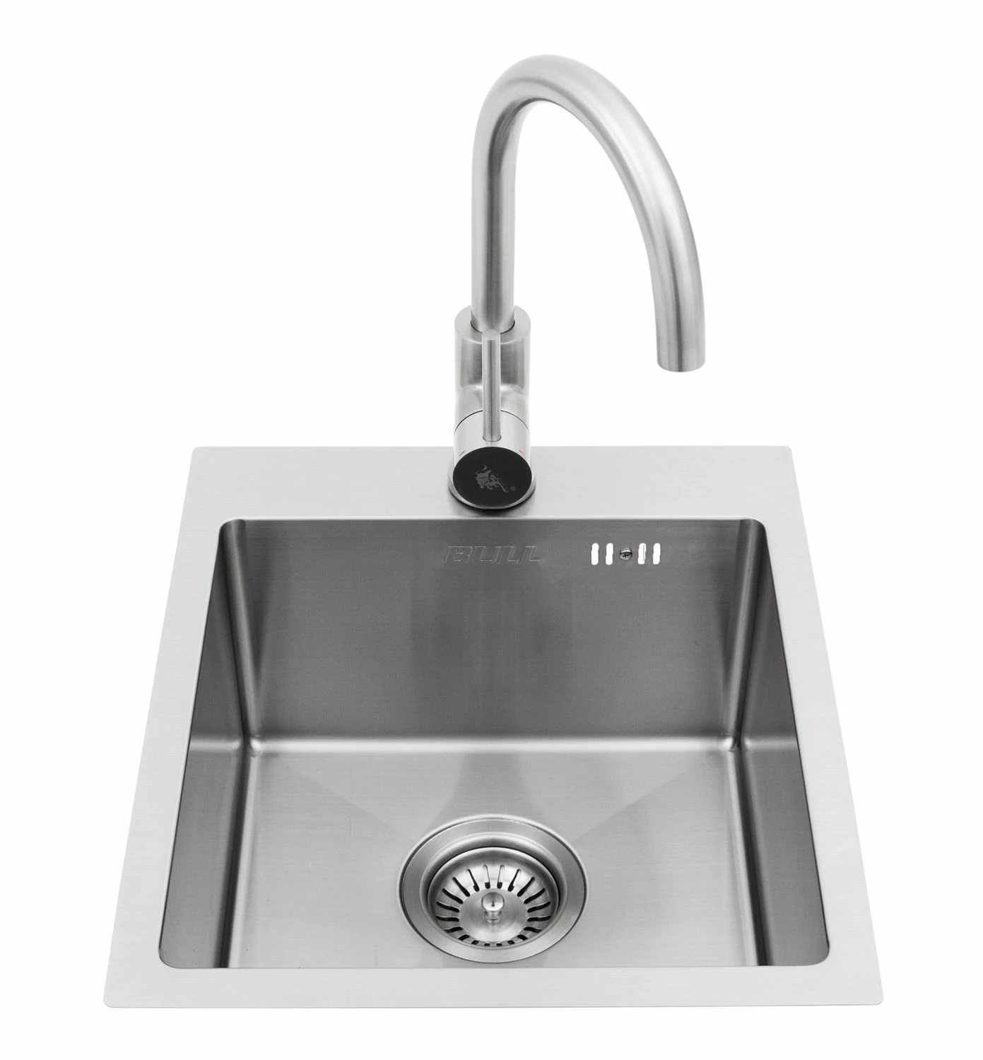 BULL Spülbecken In Der Größe S, 33 X 33 X 20 Cm, Inkl. Wasserhahn (für Warm/kalt) 1 BULL Spülbecken In Der Größe S, 33 X 33 X 20 Cm, Inkl. Wasserhahn (für Warm/kalt)