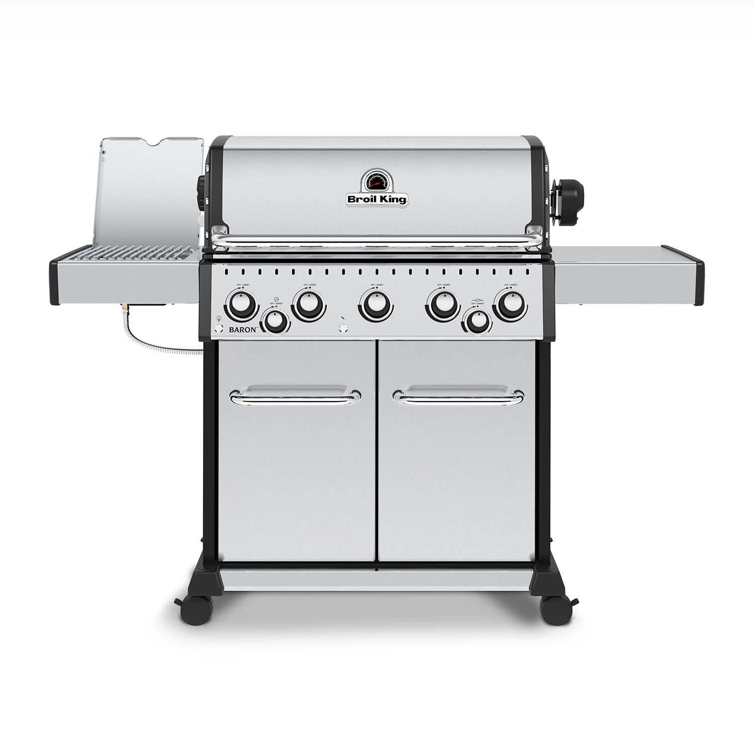 Broil King Baron S590 IR Gasgrill Inkl. Drehspieß + Infrarot-Seitenbrenner - Modell 2023 1 Broil King Baron S590 IR Gasgrill Inkl. Drehspieß + Infrarot-Seitenbrenner - Modell 2023