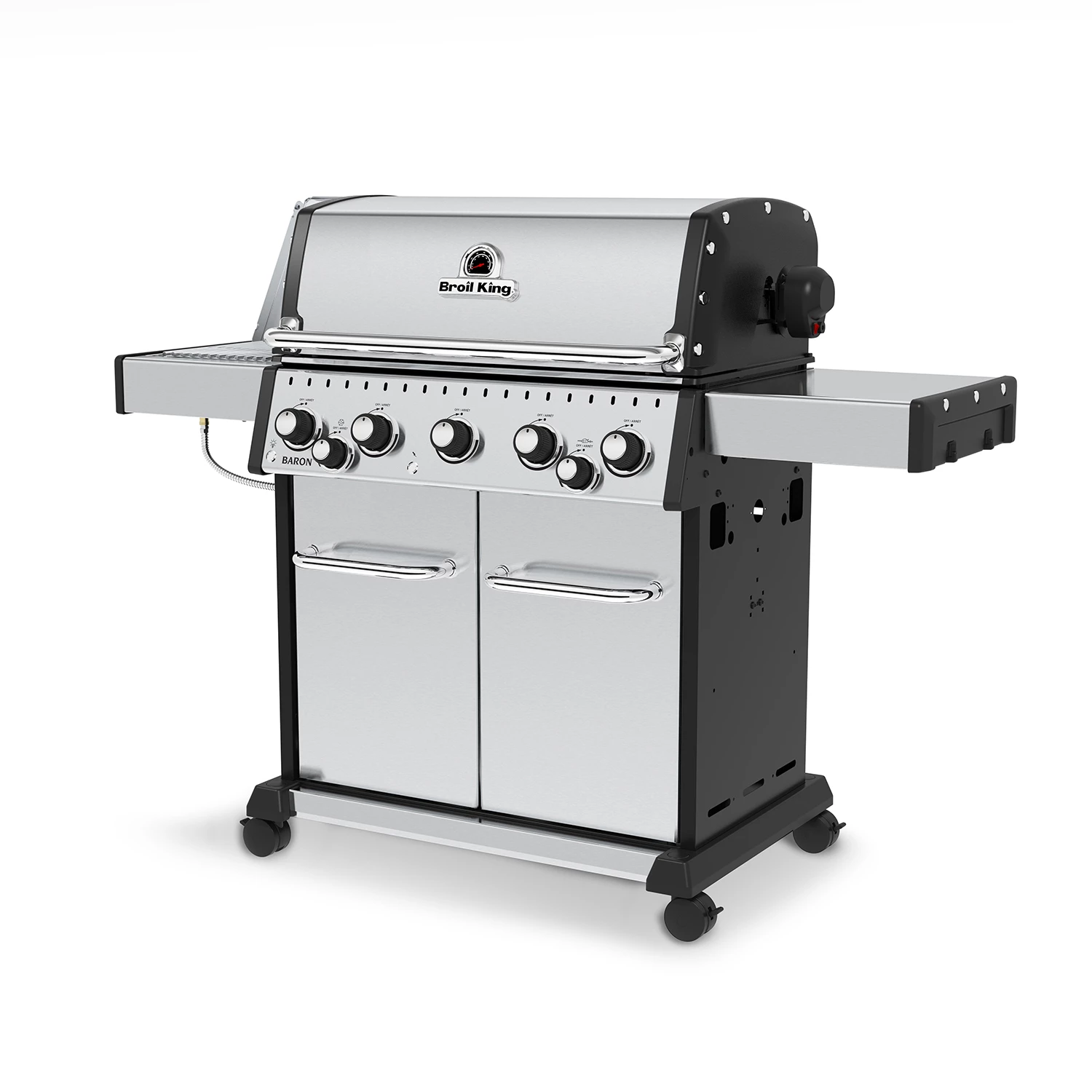 Broil King Baron S590 IR Gasgrill Inkl. Drehspieß + Infrarot-Seitenbrenner - Modell 2023 2 Broil King Baron S590 IR Gasgrill Inkl. Drehspieß + Infrarot-Seitenbrenner - Modell 2023 – Bild 2