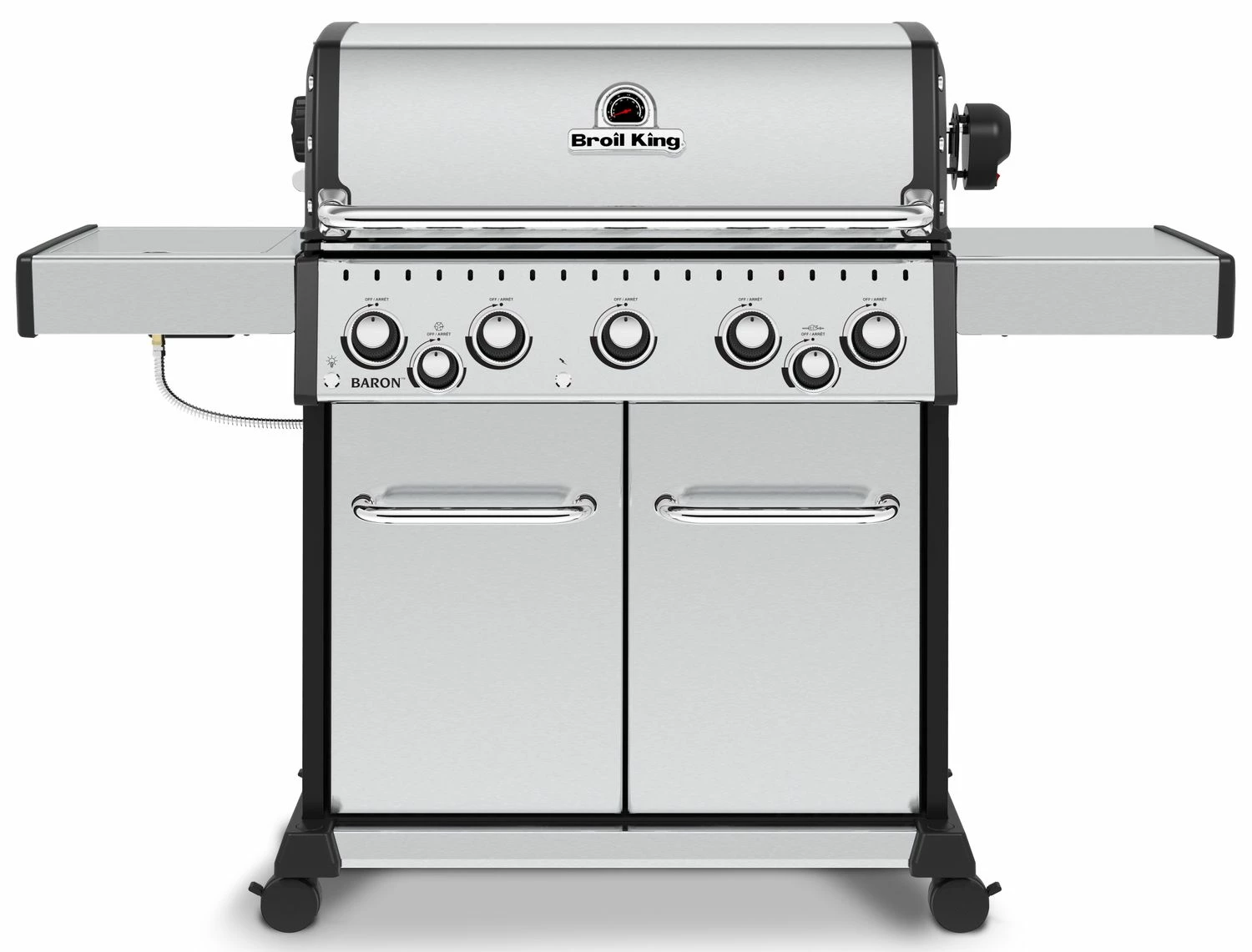 Broil King Baron S590 IR Gasgrill Inkl. Drehspieß + Infrarot-Seitenbrenner - Modell 2023- Grillfürst Deal Mit Zusätzlichen Edelstahl Grillrosten 1 Broil King Baron S590 IR Gasgrill Inkl. Drehspieß + Infrarot-Seitenbrenner - Modell 2023- Grillfürst Deal Mit Zusätzlichen Edelstahl Grillrosten