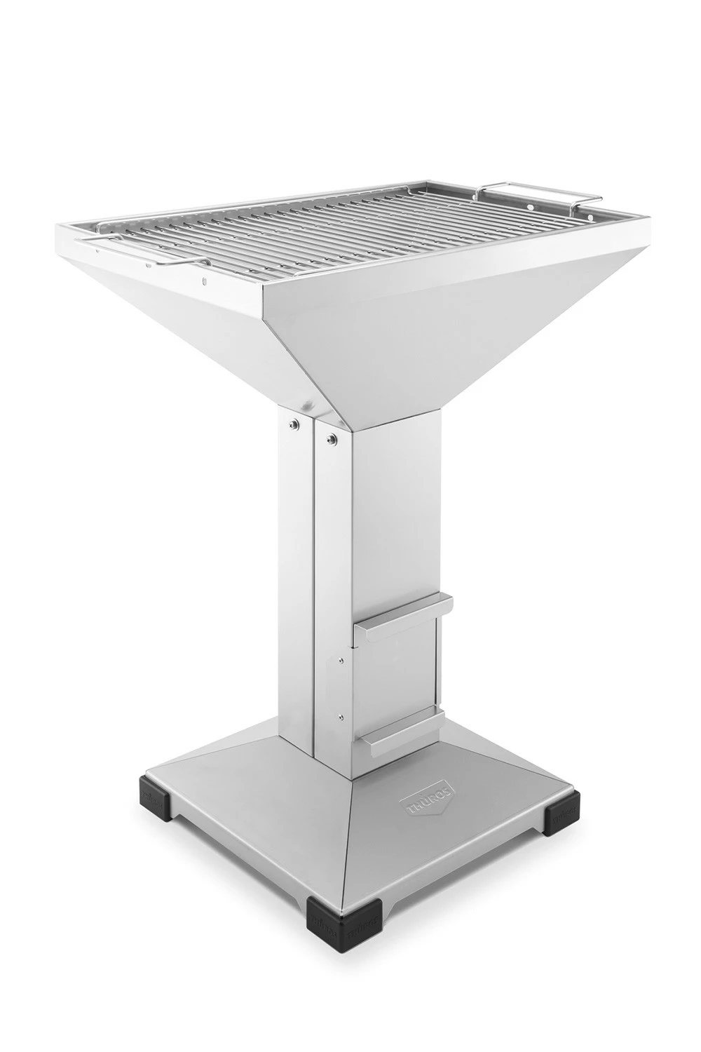 Thüros Holzkohlegrill T4 / Edelstahl Säulengrill 40x60 Cm Inkl. Windansteckblech Und Kohleschacht 1 Thüros Holzkohlegrill T4 / Edelstahl Säulengrill 40x60 Cm Inkl. Windansteckblech Und Kohleschacht