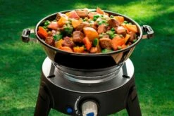 CADAC Camping Gasgrill Safari Chef 30 HP - Kartuschenbetrieb -Grill Verkaufs-Shop 6540 safari chef 2 pan 2 7 1