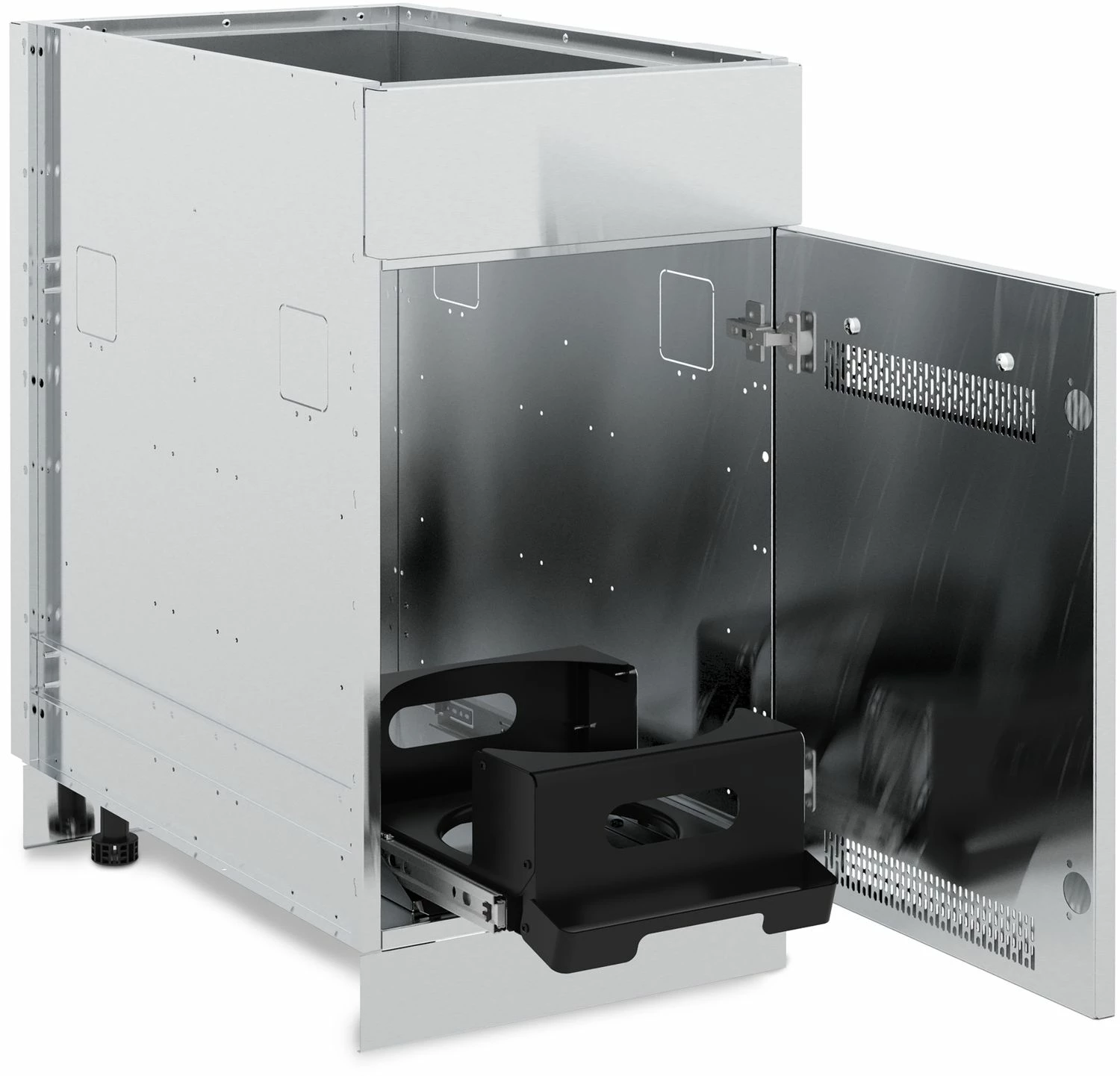 Broil King Outdoor Küche - Schrank Für Gasflaschen Und Einbau-Seitenbrenner 450 Mm 1 Broil King Outdoor Küche - Schrank Für Gasflaschen Und Einbau-Seitenbrenner 450 Mm