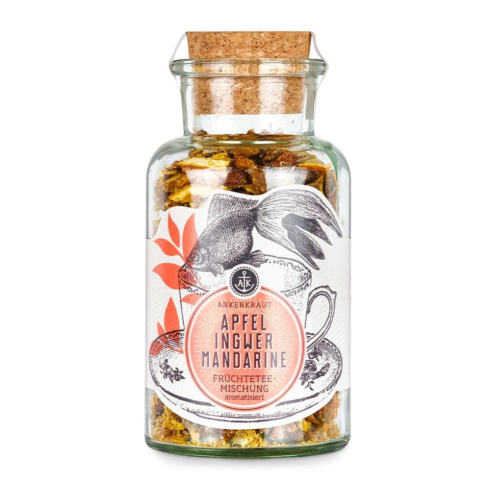 Ankerkraut Tee-Box "Fruchtiger Herbst" - Mit Mangotraum, Apfel-Ingwer-Mandarine, Apple-Crumble 2 Ankerkraut Tee-Box "Fruchtiger Herbst" - Mit Mangotraum, Apfel-Ingwer-Mandarine, Apple-Crumble – Bild 2