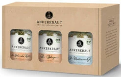 Ankerkraut BIO Mediterrane Box - Mit BIO Italienische Kräuter, BIO Bolognese, BIO Mediterranes Salz