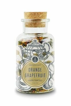 Ankerkraut Tee-Box "Mit Allen Wassern Gewaschen" - Mit Sencha Gojibeere, Nachthimmel, Orange Grapefruit 5 Ankerkraut Tee-Box "Mit Allen Wassern Gewaschen" - Mit Sencha Gojibeere, Nachthimmel, Orange Grapefruit -Grill Verkaufs-Shop Ankerkraut Orange Grapefruit 4260347897909