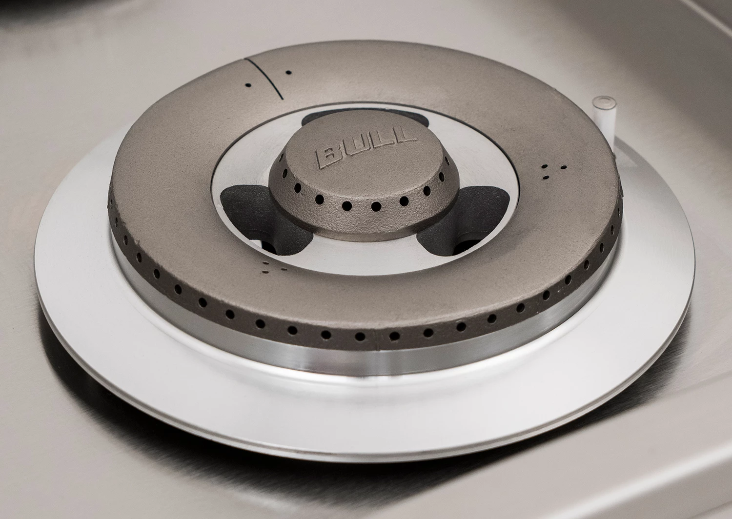 BULL Einbau Seitenbrenner Double / Edelstahl / Slide-In 4 BULL Einbau Seitenbrenner Double / Edelstahl / Slide-In – Bild 4