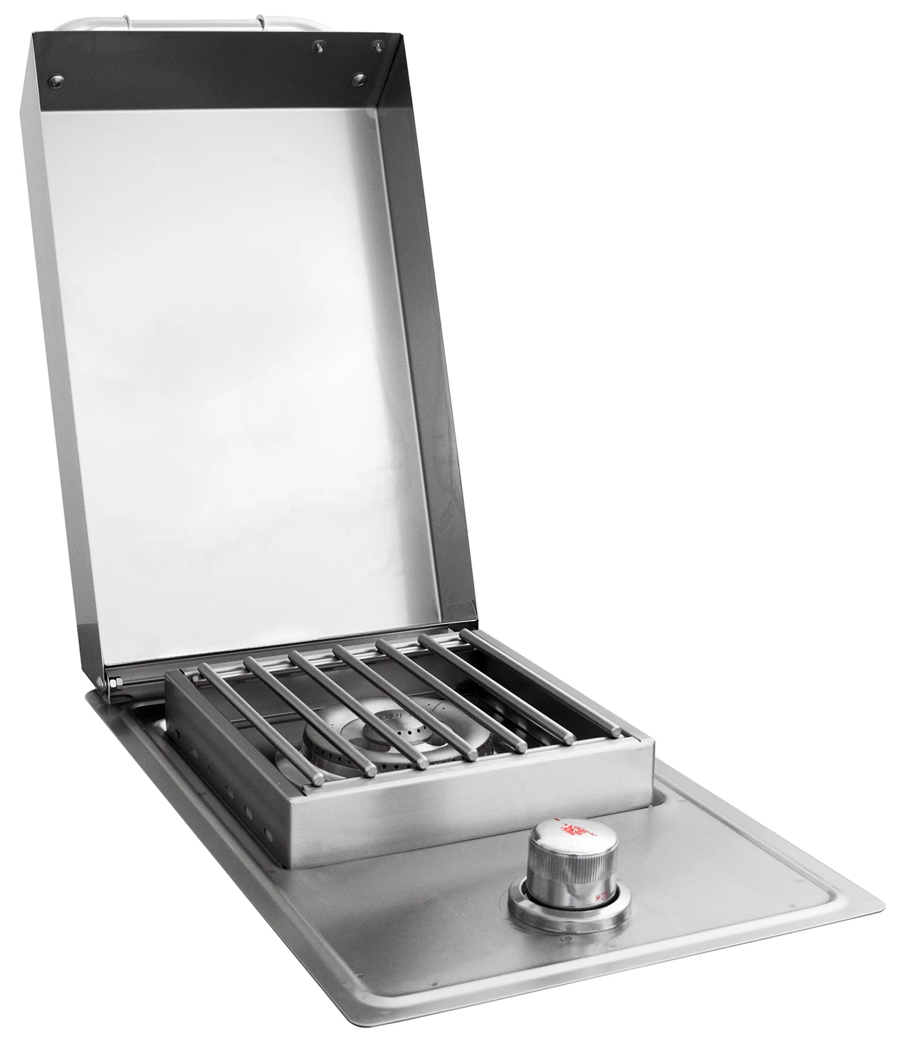 BULL Einbau Seitenbrenner Single / Edelstahl / Drop-In 2 BULL Einbau Seitenbrenner Single / Edelstahl / Drop-In – Bild 2