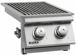 BULL Einbau Seitenbrenner Double / Edelstahl / Slide-In 6 BULL Einbau Seitenbrenner Double / Edelstahl / Slide-In -Grill Verkaufs-Shop BULL Einschub Seitenbrenner Double Side links