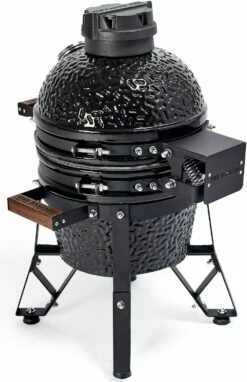The Bastard Keramikgrill Classic Small - Schwarz Glänzend - Modell 2023 10 The Bastard Keramikgrill Classic Small - Schwarz Glänzend - Modell 2023 -Grill Verkaufs-Shop Bastard Grill Classic Small BC206 Deckelscharnier