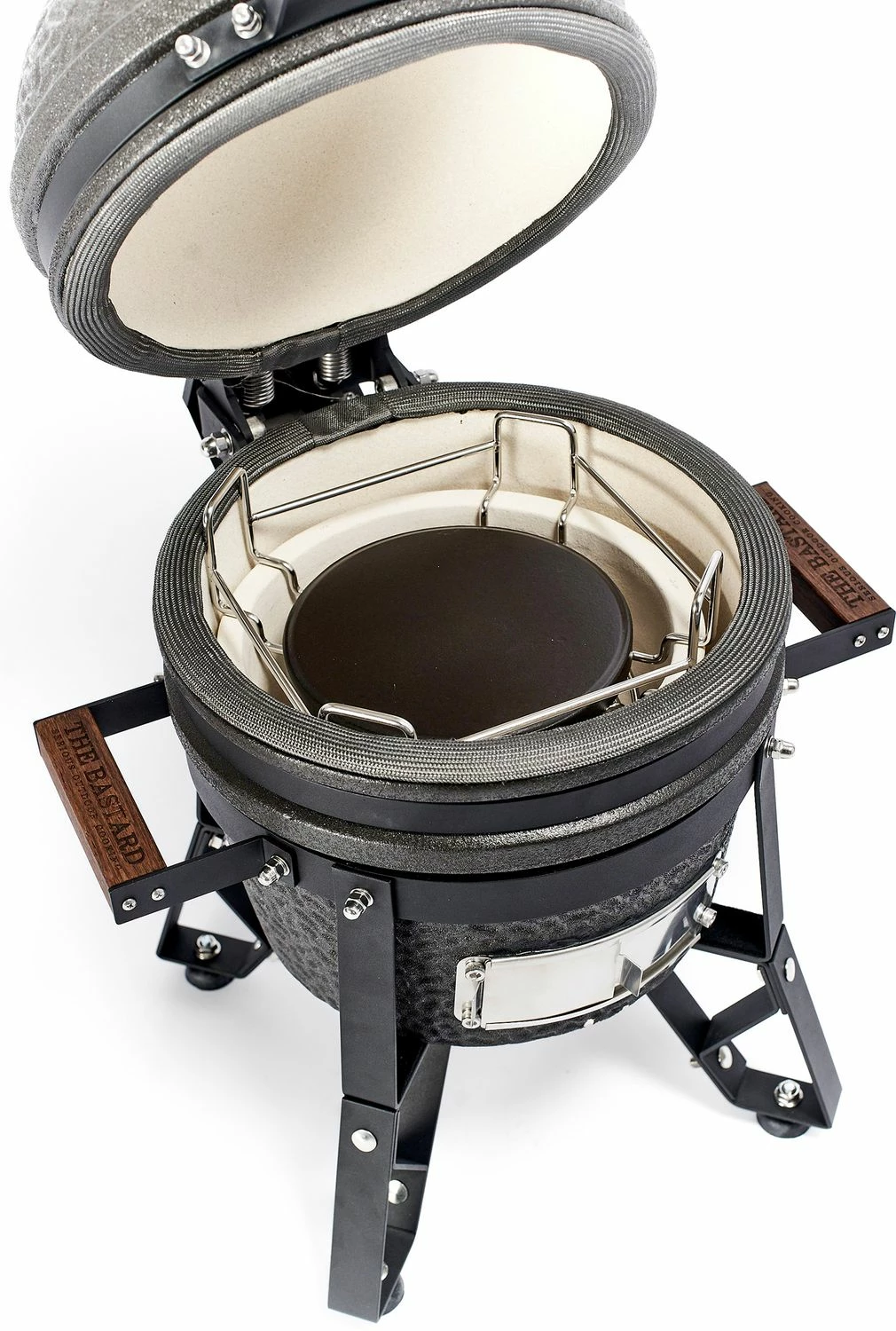 The Bastard Keramikgrill Urban Small - Schwarz Matt - Modell 2023 5 The Bastard Keramikgrill Urban Small - Schwarz Matt - Modell 2023 – Bild 5