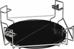 The Bastard Keramikgrill Classic Large - Solo - Schwarz Glänzend - Modell 2023 5 The Bastard Keramikgrill Classic Large - Solo - Schwarz Glänzend - Modell 2023 -Grill Verkaufs-Shop Bastard Multilevel Cooking System Hitzeschild