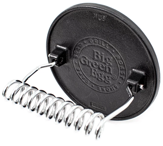 Big Green Egg Grillpresse Gusseisen 1 Big Green Egg Grillpresse Gusseisen
