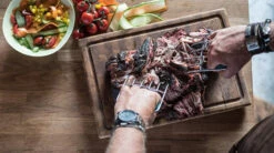 Big Green Egg Pulled Pork Gabeln