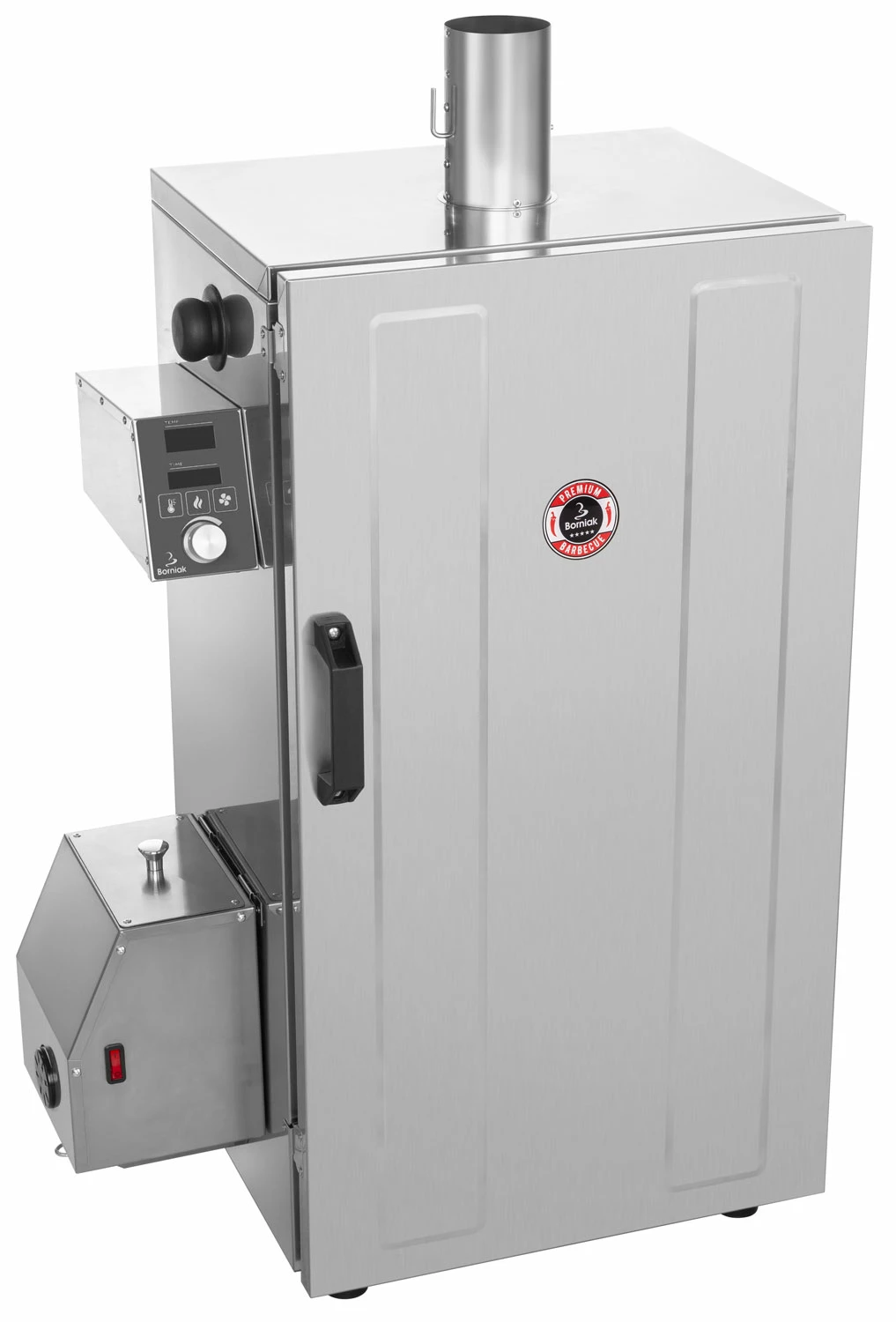 Borniak BBQ Smoker Digital BBDST-70 Edelstahl - Version 1.4 Mit Timer 1 Borniak BBQ Smoker Digital BBDST-70 Edelstahl - Version 1.4 Mit Timer