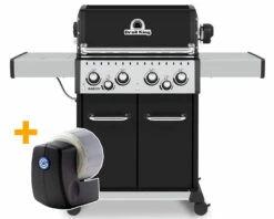 Broil King Baron 490 Black Gasgrill Inkl. Drehspieß - Modell 2023 - SMART Deal Inkl. Grillfürst Grill Control -Grill Verkaufs-Shop Broil King Smart Grill Baron 490 Grillfuerst Grill Control 1