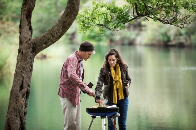 CADAC Camping Gasgrill Carri Chef 50 / BBQ Plancha + Dome - 30 Mbar 5 CADAC Camping Gasgrill Carri Chef 50 / BBQ Plancha + Dome - 30 Mbar – Bild 5