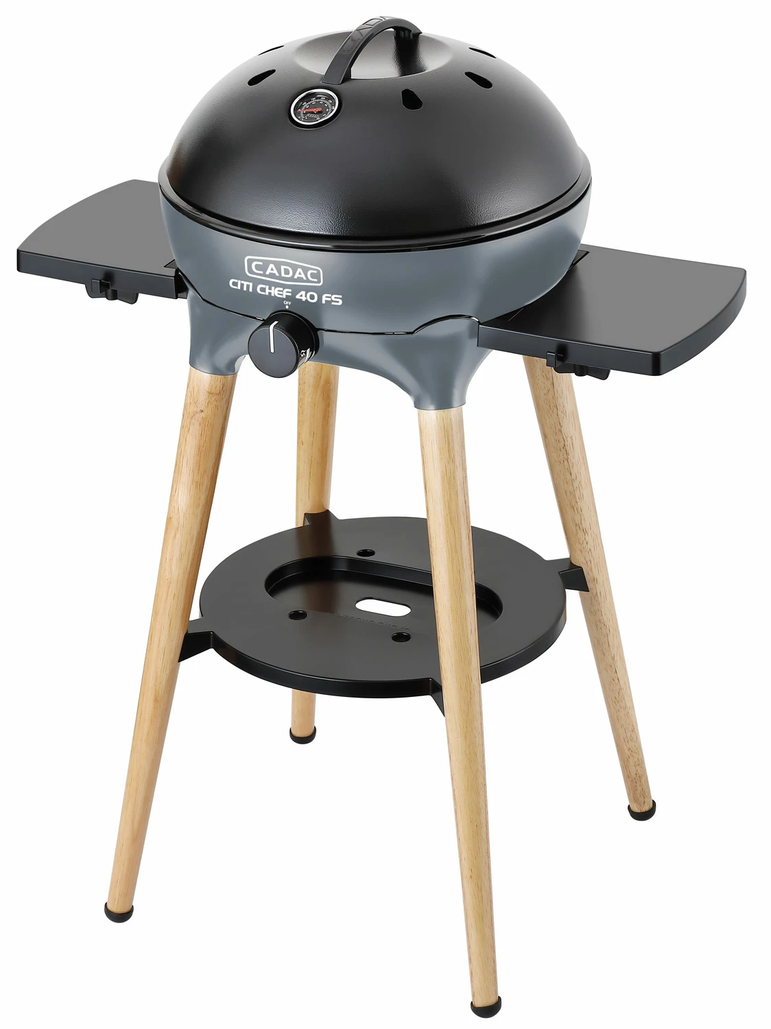 CADAC Gasgrill Citi Chef 40 FS BBQ / Dome Steel Grey, 30 Mbar 2 CADAC Gasgrill Citi Chef 40 FS BBQ / Dome Steel Grey, 30 Mbar – Bild 2