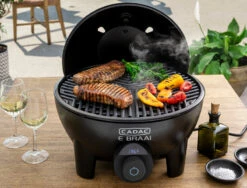 CADAC Elektrogrill Tischgrill E-Braai 40 BBQ / Dome Black 20 CADAC Elektrogrill Tischgrill E-Braai 40 BBQ / Dome Black -Grill Verkaufs-Shop CADAC Elektrogrill hohe Temperaturen