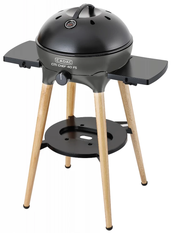 CADAC Gasgrill Citi Chef 40 FS BBQ / Dome Flint Grey, 30 Mbar 1 CADAC Gasgrill Citi Chef 40 FS BBQ / Dome Flint Grey, 30 Mbar