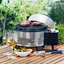 Cobb Grill PREMIER Gas Deluxe - Tischgrill / Campingrill Inkl. Griddle-Grillplatte 9 Cobb Grill PREMIER Gas Deluxe - Tischgrill / Campingrill Inkl. Griddle-Grillplatte -Grill Verkaufs-Shop Cobb Gasgrill Premier Gas Lifestyle