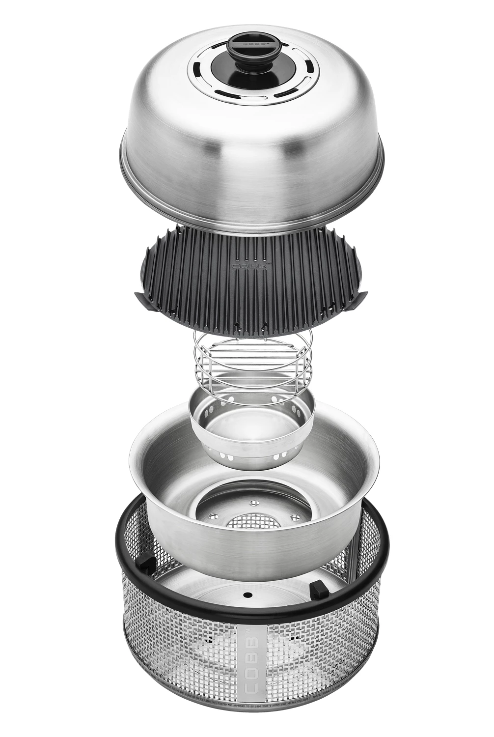 Cobb Grill Premier AIR Deluxe Holzkohlegrill - Modell 2023 2 Cobb Grill Premier AIR Deluxe Holzkohlegrill - Modell 2023 – Bild 2