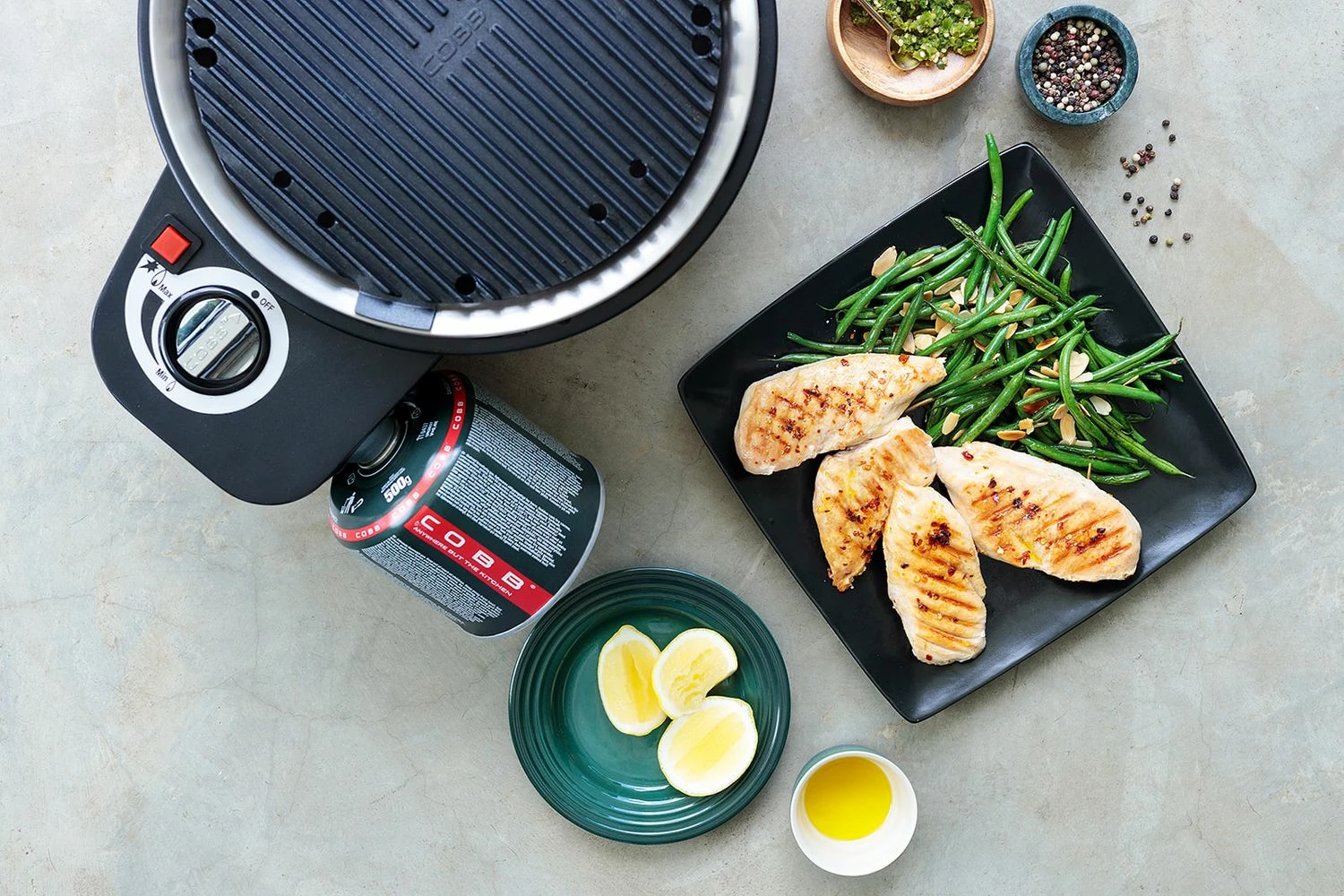 Cobb Grill Premier Gas Deluxe 2.0 - Gasgrill - Kartuschenanschluss - Modell 2023 5 Cobb Grill Premier Gas Deluxe 2.0 - Gasgrill - Kartuschenanschluss - Modell 2023 – Bild 5