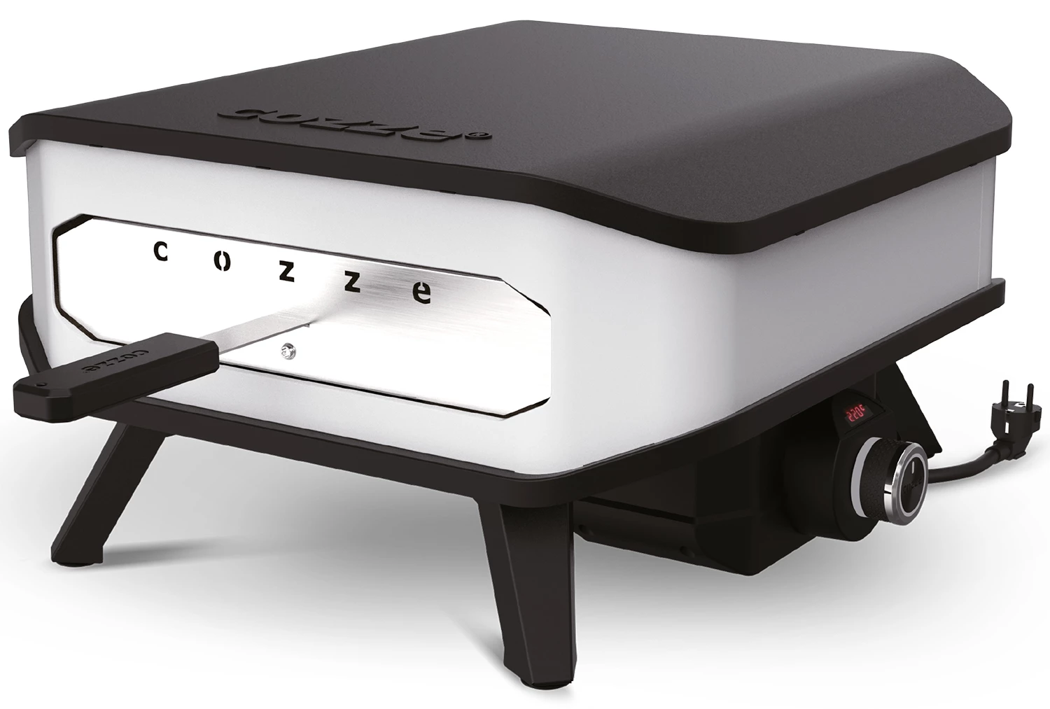 COZZE Pizzaofen Elektrisch 34 Cm (13") - Inkl. Pizzastein & Hitzeschild 2 COZZE Pizzaofen Elektrisch 34 Cm (13") - Inkl. Pizzastein & Hitzeschild – Bild 2