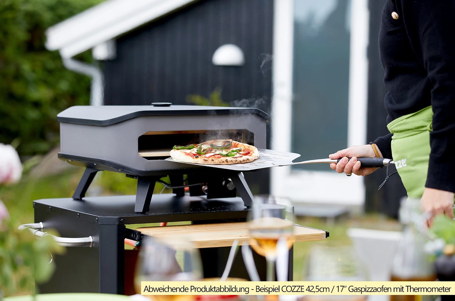 COZZE Pizzaofen Gas 34 Cm (13") - Inkl. Pizzastein 7 COZZE Pizzaofen Gas 34 Cm (13") - Inkl. Pizzastein – Bild 7