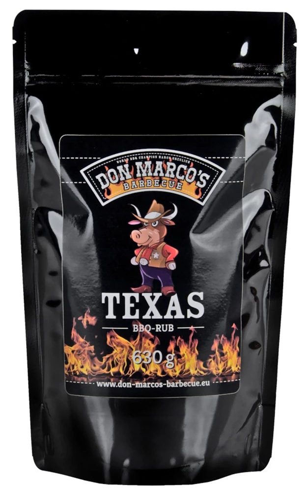 Don Marco`s Dry Rub Texas Style 630g Beutel 1 Don Marco`s Dry Rub Texas Style 630g Beutel