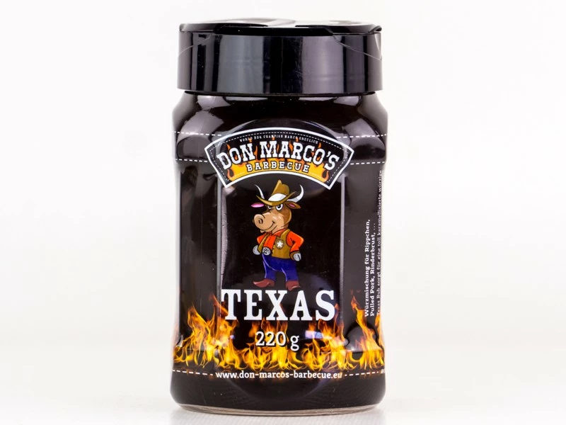 Don Marcos Texas Style BBQ Rub 220g Dose 1 Don Marcos Texas Style BBQ Rub 220g Dose