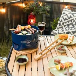 Feuerhand Tischgrill Tamber Blau 7 Feuerhand Tischgrill Tamber Blau -Grill Verkaufs-Shop Feuerhand Tamber Tischgrill Blau Lifestyle