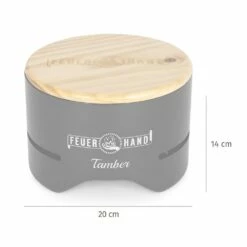 Feuerhand Tischgrill Tamber Schwarz 6 Feuerhand Tischgrill Tamber Schwarz -Grill Verkaufs-Shop Feuerhand Tamber Tischgrill schwarz Abmessungen