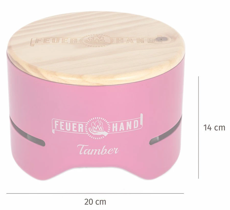 Feuerhand Tischgrill Tamber Telemagenta 3 Feuerhand Tischgrill Tamber Telemagenta – Bild 3