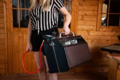 Grillfürst G201E 2-Brenner Gasgrill Portabel V2 - Campinggrill / Balkongrill 50mbar -Grill Verkaufs-Shop Grillfuerst Camping Gasgrill G201 Transport 1