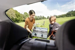 Grillfürst G201E 2-Brenner Gasgrill Portabel V2 - Campinggrill / Balkongrill 50mbar -Grill Verkaufs-Shop Grillfuerst Campinggrill transportabel mobiler Grill