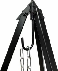 Grillfürst Schwenkgrill Set Aus Dreibein Und Grillrost / Höhenverstellbar, Inkl. Kette Und Haken