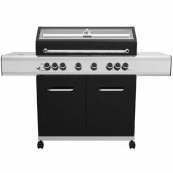 Grillfürst G620G 6-Brenner Gasgrill - 1. FC Köln Edition - Gusseisenroste