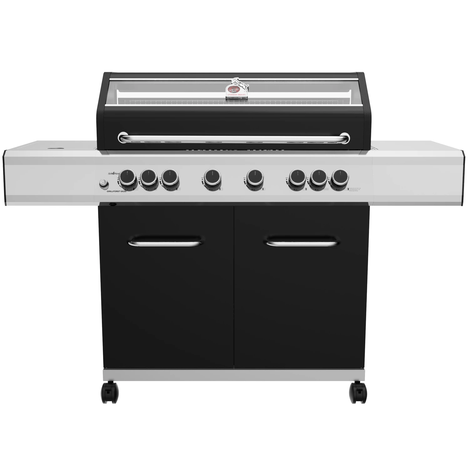 Grillfürst G620G 6-Brenner Gasgrill - 1. FC Köln Edition - Gusseisenroste 1 Grillfürst G620G 6-Brenner Gasgrill - 1. FC Köln Edition - Gusseisenroste