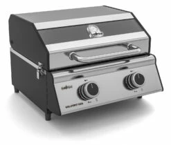 Grillfürst G201E 2-Brenner Gasgrill Portabel V2 - Campinggrill / Balkongrill 50mbar -Grill Verkaufs-Shop Grillfuerst Gasgrill Campinggrill G201 tragbar 1