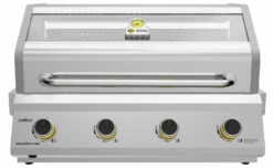 Grillfürst G401E Borussia Dortmund Edition 4-Brenner Edelstahl - Einbaugrill Mit Edelstahl Rosten